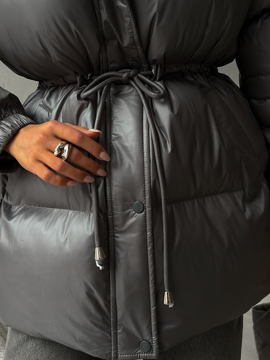 2025 nova moda quente acolchoado jaqueta feminina inverno parkas manga longa com capuz pão roupas de algodão feminino jaqueta grossa outerwear