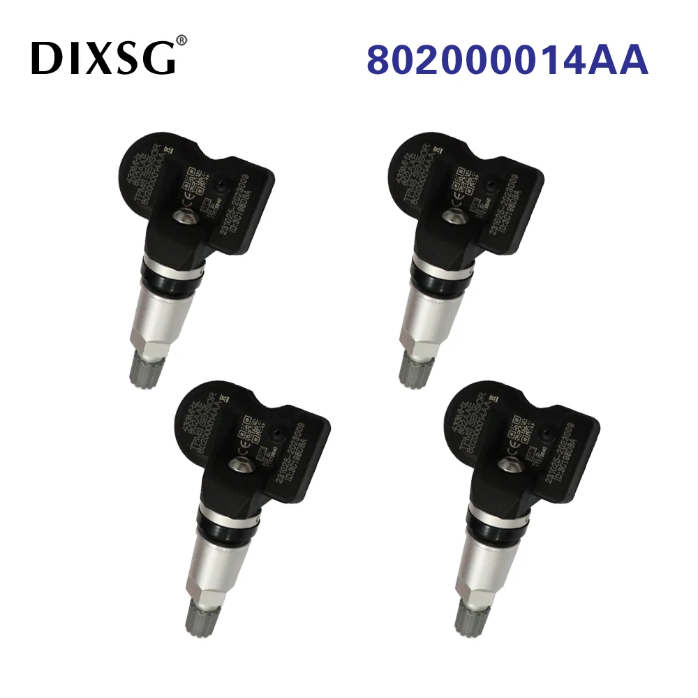 802000014AA Tire Pressure Sensor Monitoring System 433MHz TPMS For EXEEO TXL