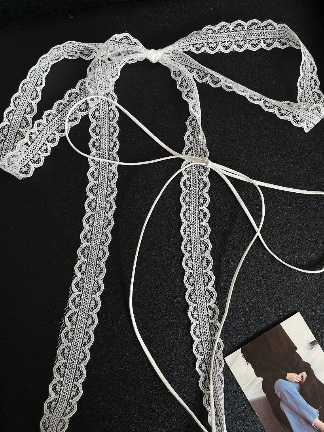 Cachecol Longo com Renda para Mulheres, Design em Camadas para Primavera, Verão, Outono e Inverno, Acório Versátil Estilo ...