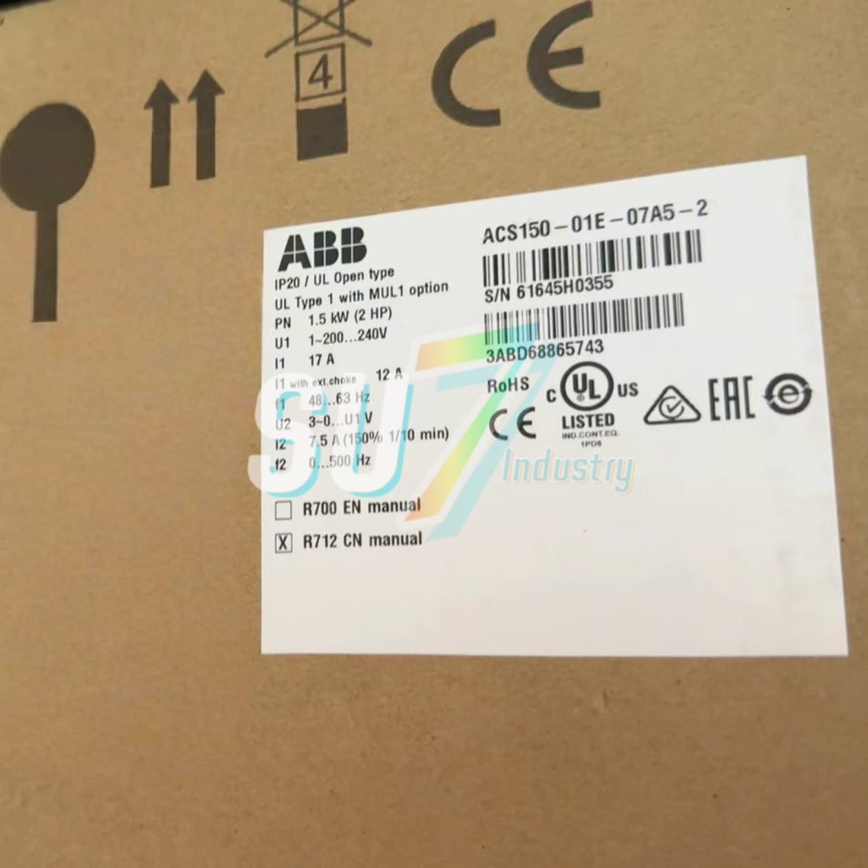 Frequency Converter     New original   ACS150-01E-07A5-2    ACS150-01E-09A8-2