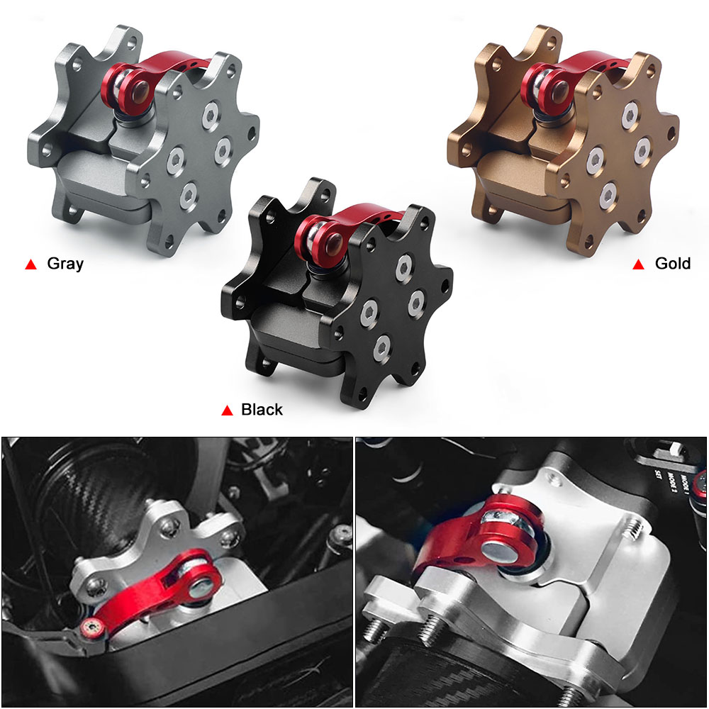 Para q1r liga de alumínio 70mm volante liberação rápida para simagic para thrustmaster para logitech para jogos de corrida