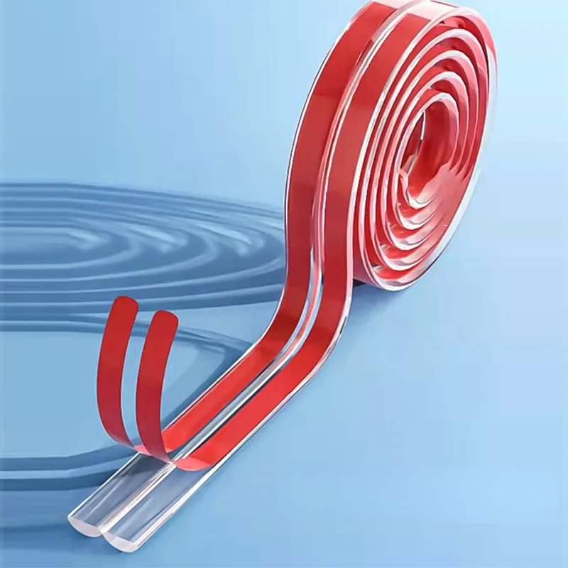 Nhựa PVC Trong Suốt Bảo Vệ Bé Dải Với Băng Keo 2 Mặt Chống Bumb Trẻ Em An Toàn Cạnh Bàn Đồ Nội Thất Bảo Vệ Góc bảo Vệ