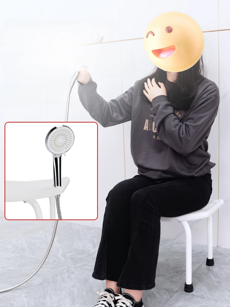 Pliant-taburete plegable para adultos, silla para escaleras, baño, playa, dormitorio, bañera, estreñimiento móvil, ducha, Anciens