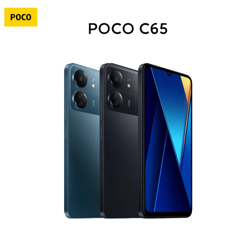 POCO C65 Versão Global 6GB 128GB/8GB 256GB MediaTek Helio G85 6.74 "90Hz Display 50MP Câmera Tripla 5000mAh NFC