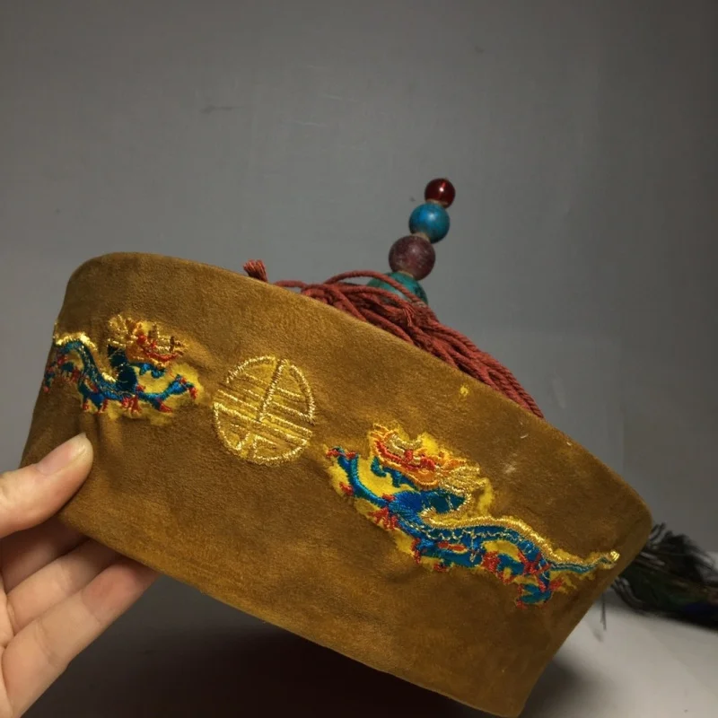 Sombrero Emperador Colección Antigua Productos Antiguos Antigüedades Objetos Antiguos