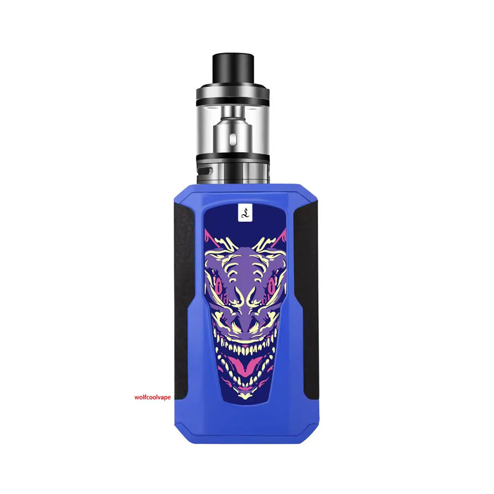wolfcoolvape Elektronische Zigaretten 120 W Box Mod Vape Kit 1800 mah 2,5 ml Zerstäuber OLED Bildschirm E Zigarette Verdampfer kit