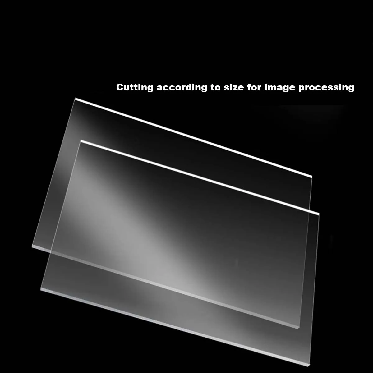 PC Transparent Board, Polycarbonate Board, Transparent Sheet, Plastic Board Processing, 0.5 1 2 3 4 5mm