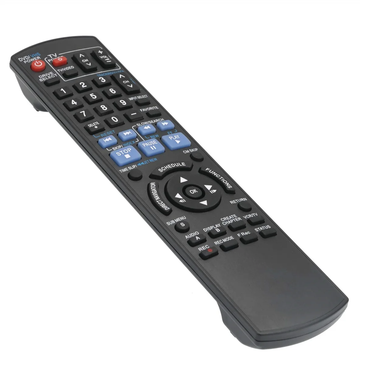 BABQ N2QAYB 000197   เปลี่ยนรีโมทคอนโทรลสําหรับ Panasonic เครื่องบันทึก DVD DMR-EZ48V DMR-EZ485V DMR-EZ48 DMR-EZ485 DMR-EZ48VK DMR-EZ485VK