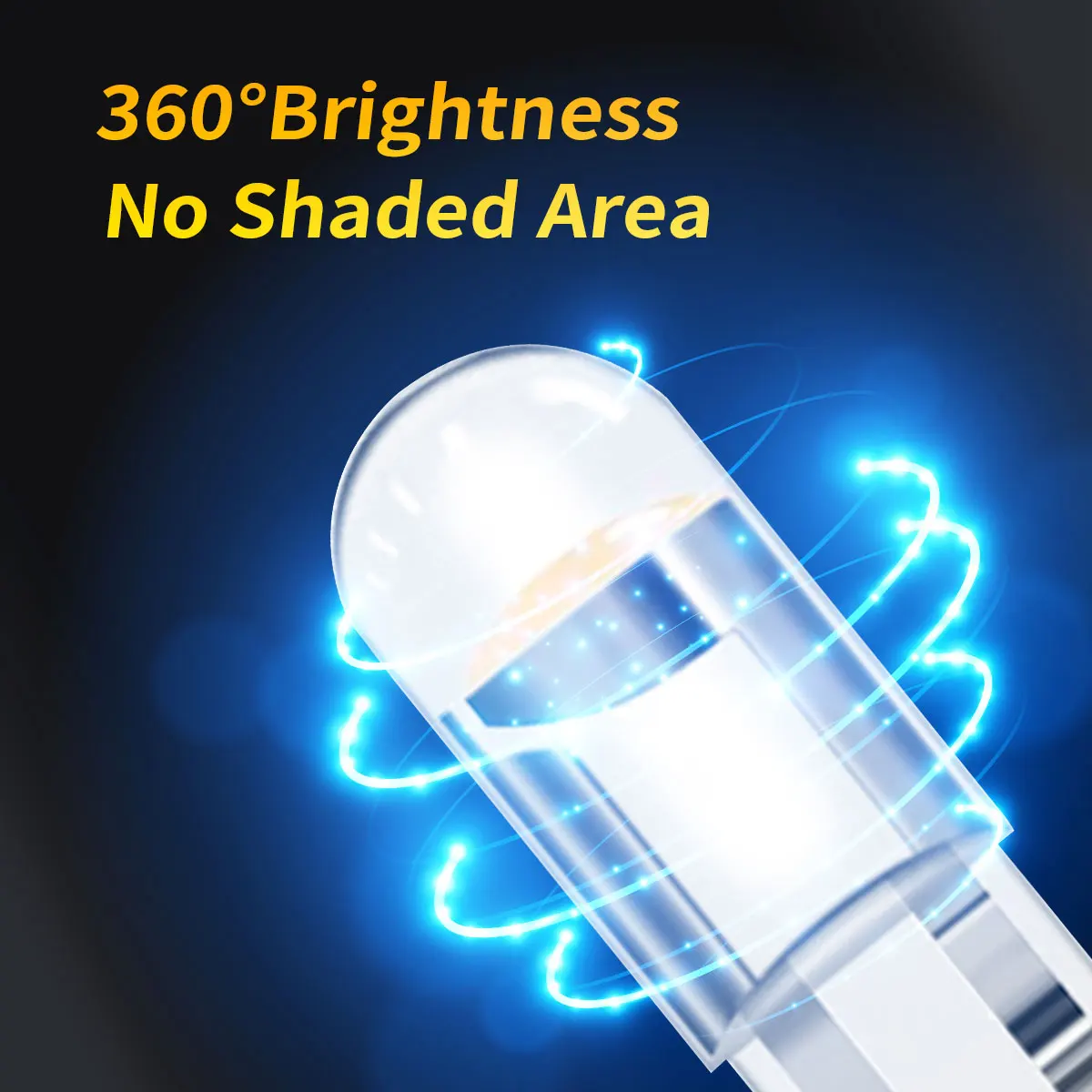 10 pièces 20 pièces rouge jaune blanc W5W T10 WY5W 192 194 168 ampoule de voiture LED pour la lecture automobile largeur dégagement clignotants