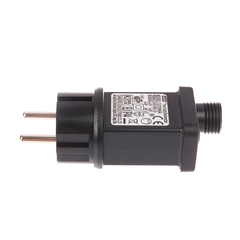 Adaptador de interruptor de controlador de lámpara LED, enchufe de la UE, CA 220V a 31VDC 6W, 8 funciones SELV, IP44, iluminación láser a prueba de agua, fuente de alimentación europea