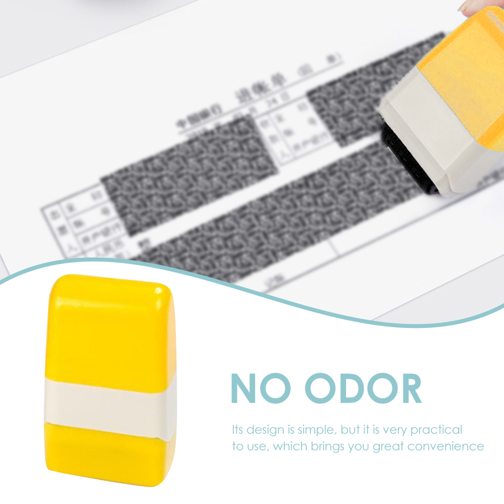 Confidential Garbled Seal Privacy Protection Roller Confidentiality Rollers Personal Private Graffiti Stamp Plastic
