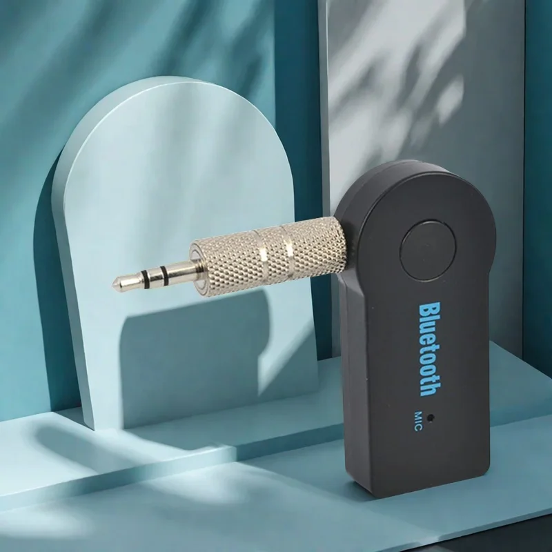 Adaptador receptor inalámbrico Bluetooth 5,0 2 en 1, conector de 3,5mm para música de coche, Audio Aux A2dp, receptor de auriculares manos libres
