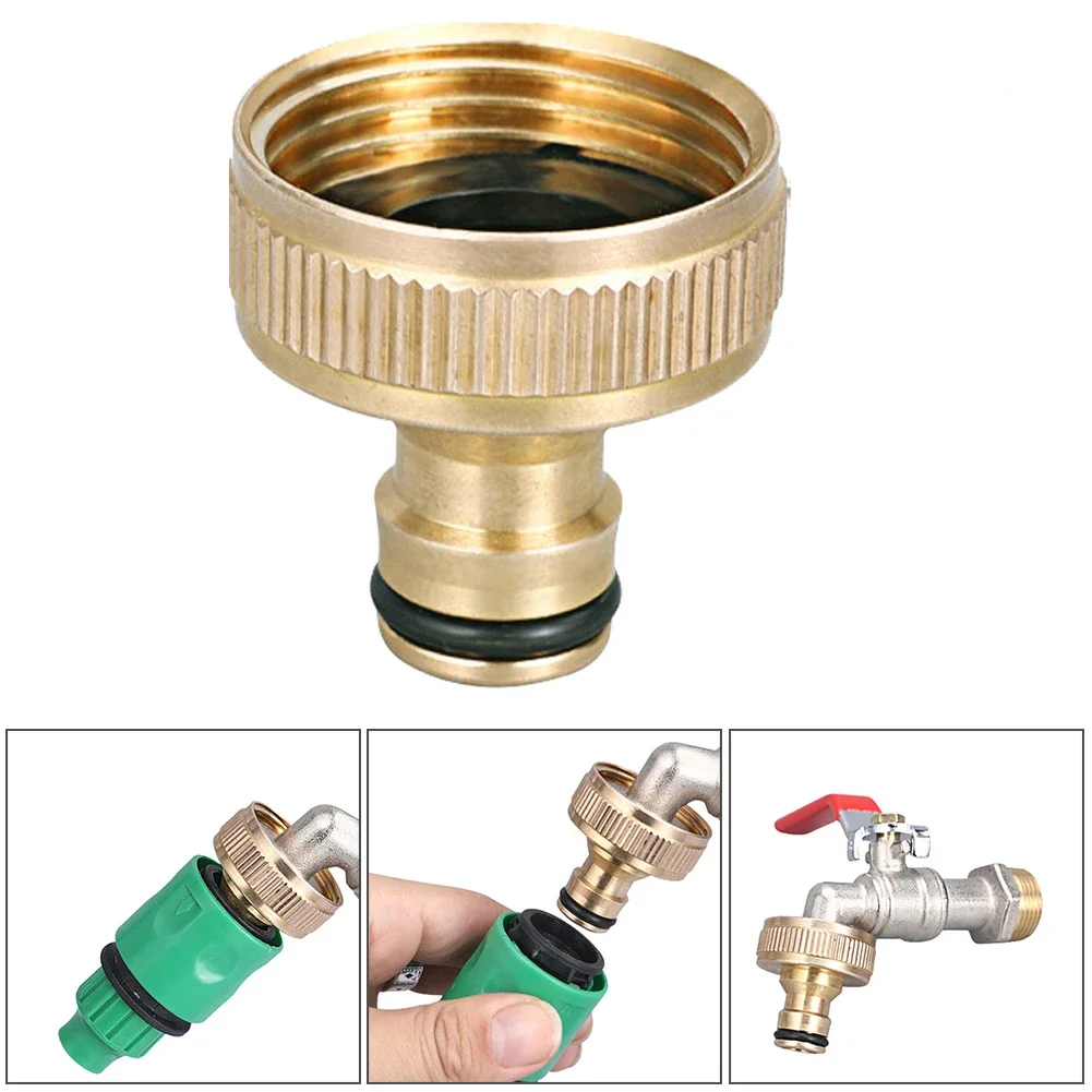 2 szt. 3/4 "do 1/2" złącze gwintowe wąż kranowy Adapter wody z kranu szybkozłącze fajki wodnej akcesoria zamienne do domu