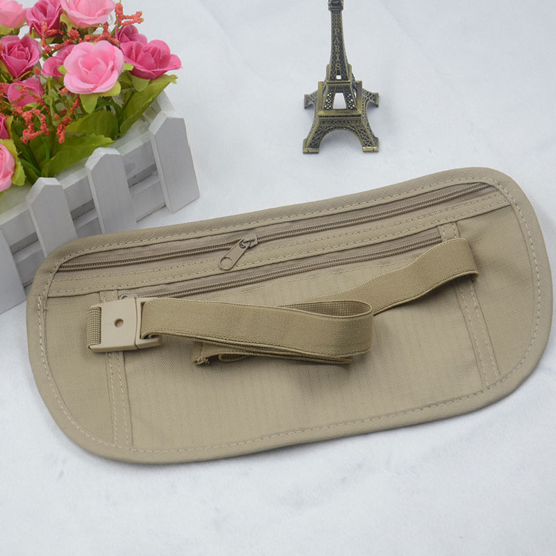 Bolsa Invisível para Cintura de Esportes ao Ar Livre, Corrida, Multifuncional, Ultrafino, Viagem, Bolsa Celular