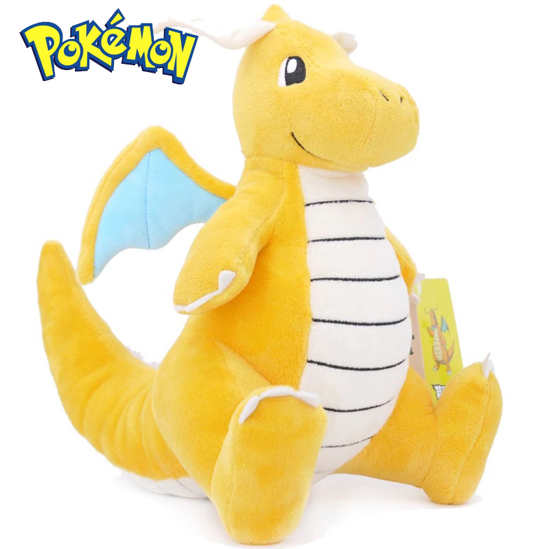 Pokemon Kawaii Dragonite мягкие игрушки мультфильм милые плюшевые куклы декоративная подушка подарок на день рождения для детей друзей мальчиков украшение дома