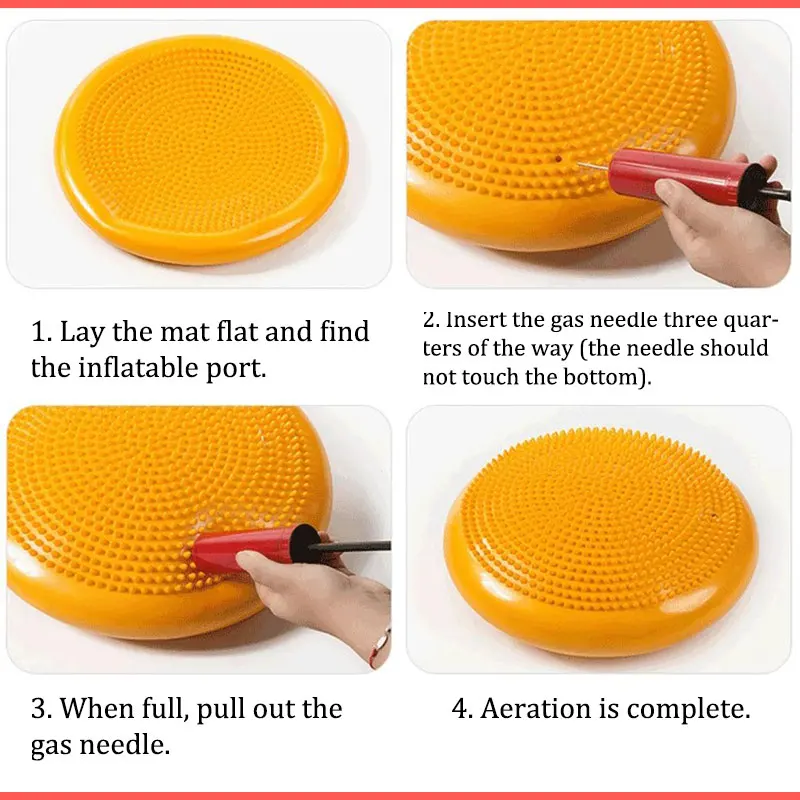 Montessori ของเล่นเด็ก PVC BALANCE Stone Inflatable Cushion Sensory Integration การฝึกอบรมสัมผัส Sensing PARTY เกมสังคม