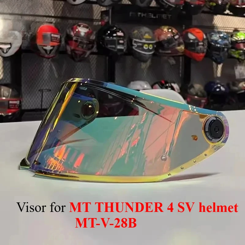 Wizjer do kasku MT MT-V-28B THUNDER 4 SV, zamiennik osłony twarzy kasku, gogle, ekran, akcesoria do kasku.