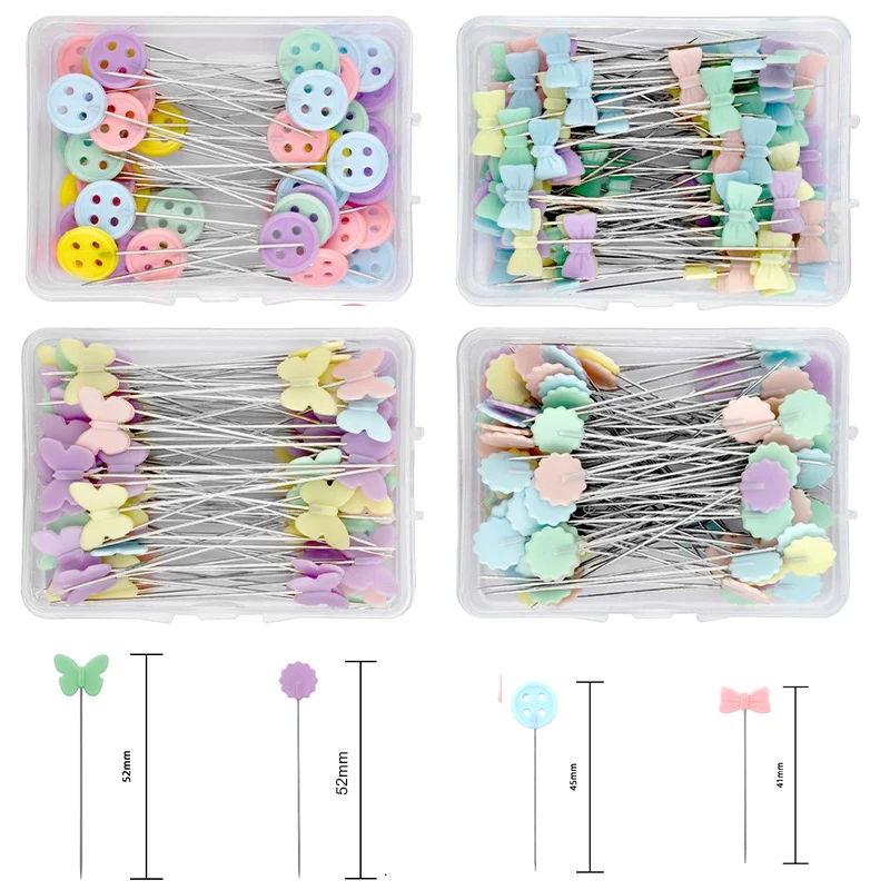 100 sztuk odzież ręczne pozycjonowanie igła w kształcie szpilki szycie haft narzędzia do patchworku igła mocująca Handmade DIY akcesoria