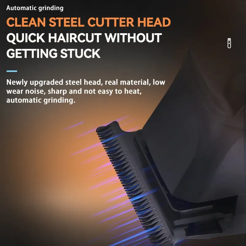 Kemei-cortadora de pelo recargable para hombre, afeitadora de barba eléctrica lavable con cabezal calvo, inalámbrica, para peluquero, KM-2371, KM-2024