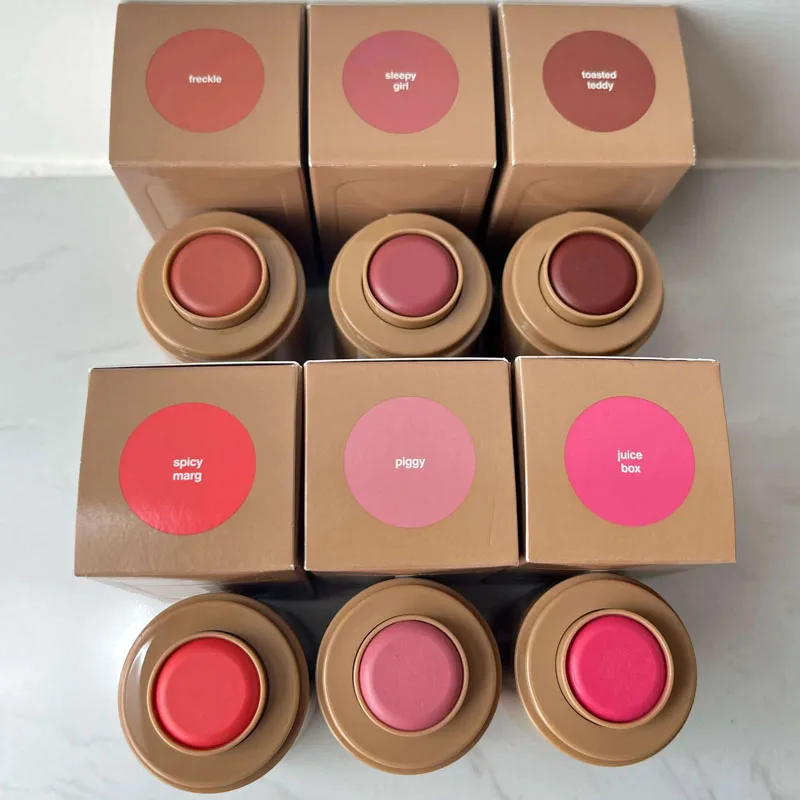 Up-To-Date Summer Lemon Lemontini Lip Gloss Pocket  Blush Stick Non-fading Waterproof Blusher Moisturizing Lipstick Liner
