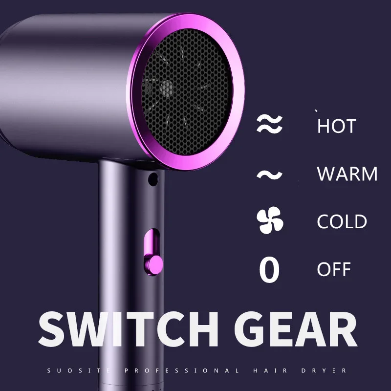 XIAOMI Hair Dryer High-speed Blue Light Negative Ion Low Noise Constant Temperature And Quick Drying Suitable For Home Salons