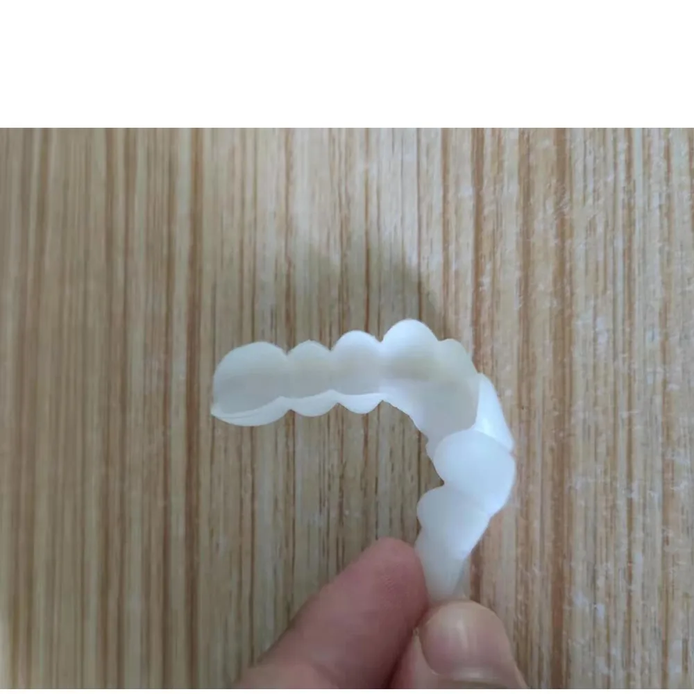 ซิลิโคนเจลทันตกรรม Upper ปลอมฟันปลอมฟันฝาครอบ Smile Veneers ฟันปลอม Braces อุปกรณ์ทันตกรรม Whitening แม่พิมพ์