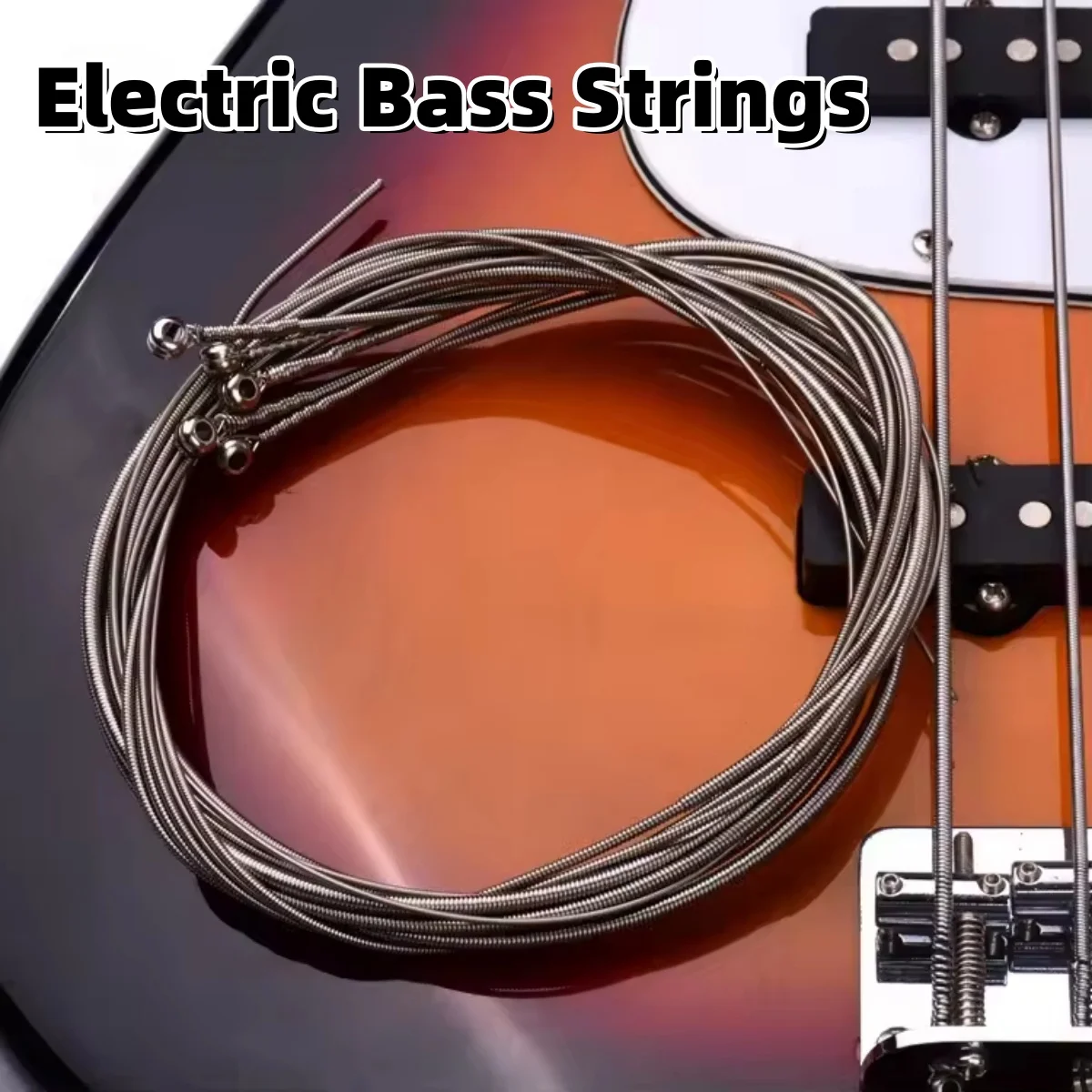 ZIKO Electric Bass Strings 4/5/6 String Bass/Hexagon Alloy Core และนิกเกิลแผล/กีตาร์ไฟฟ้า Bass Instruments อุปกรณ์เสริม