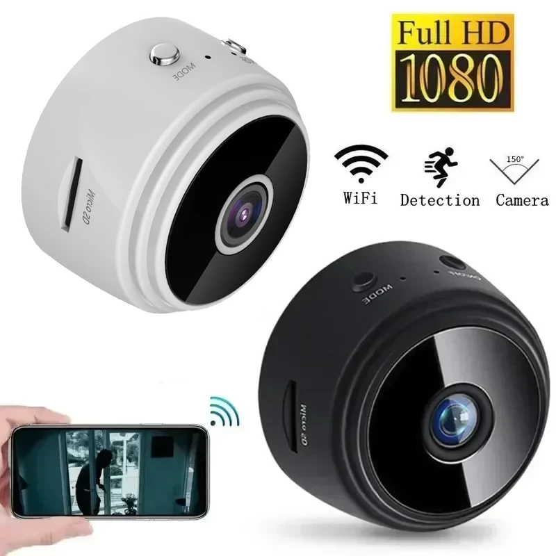 Minicámara A9 inalámbrica con WiFi, Monitor remoto de protección de seguridad, videocámaras, videovigilancia, Hogar Inteligente