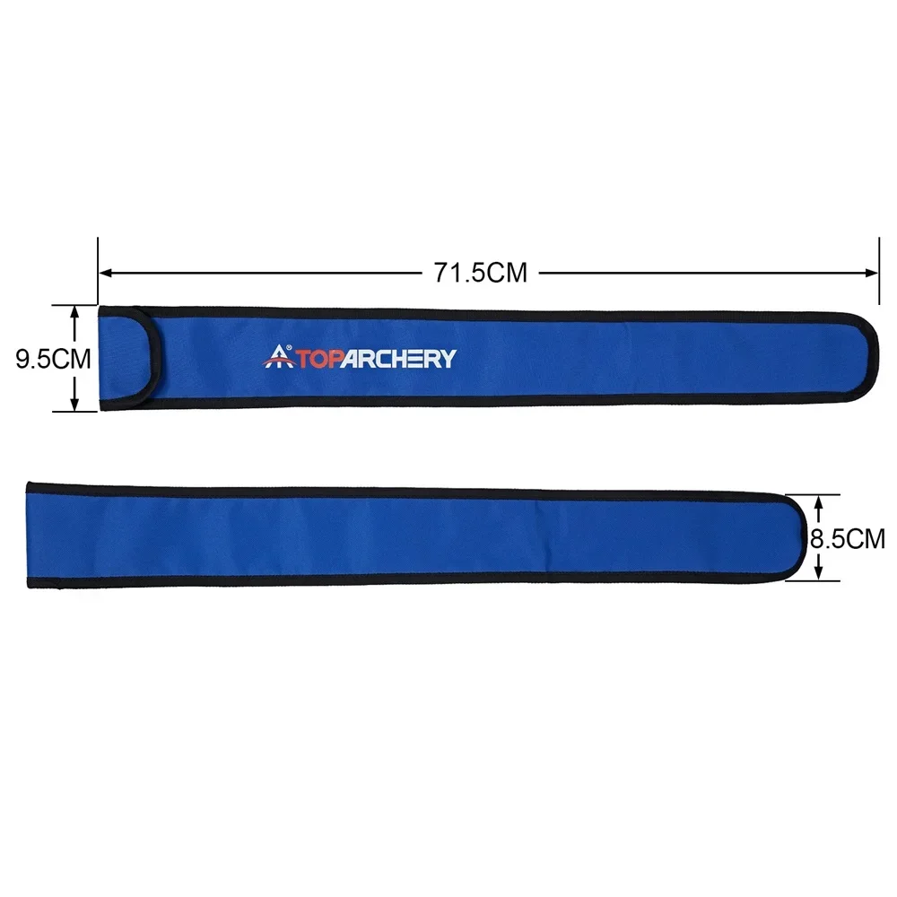 2pcs Archery Bow Limbs Bag Case Easy Carrying Limb Protector Bag Recurve Bow Accessories For Archer Hunting Shooting