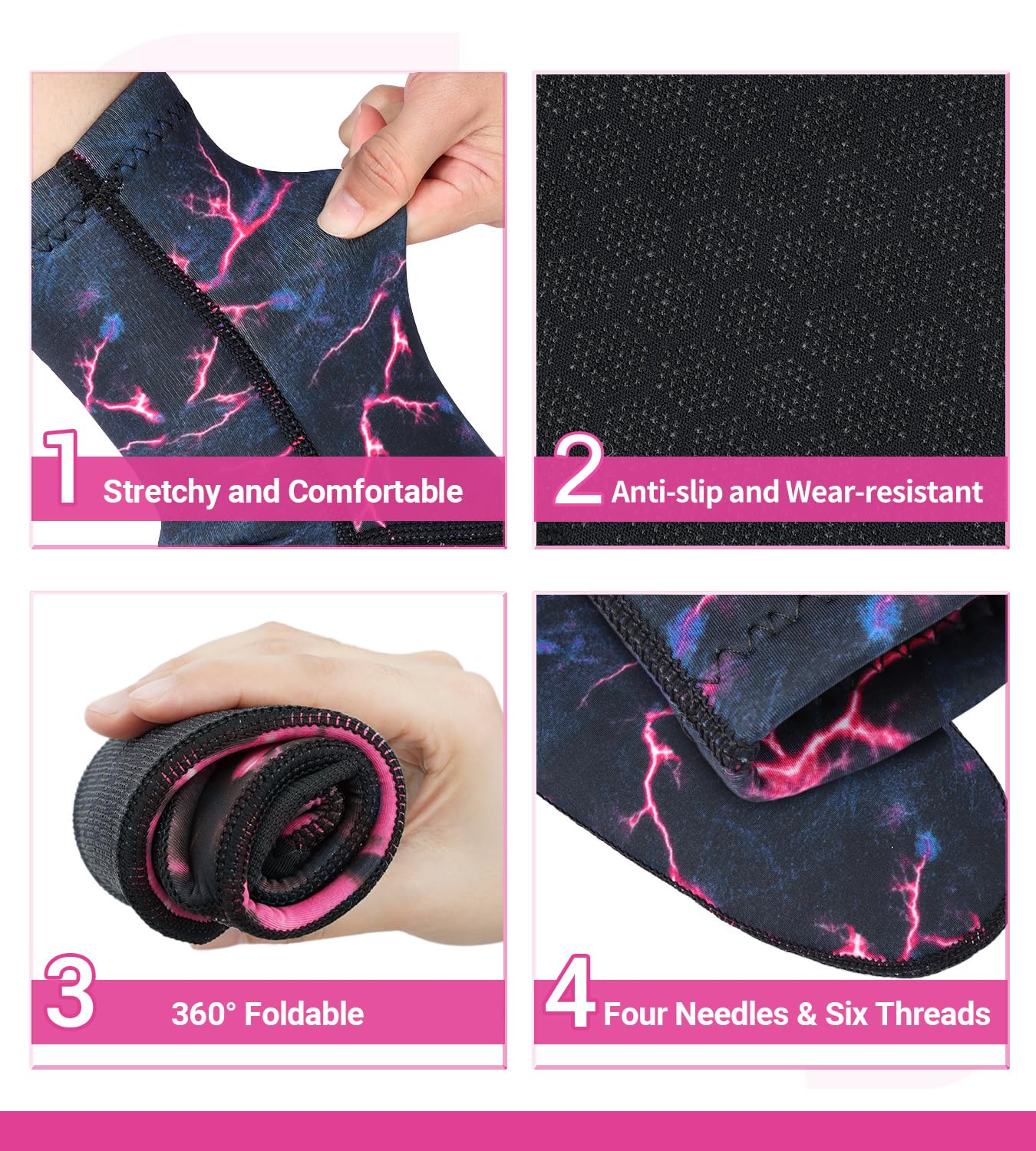 3mm ネオプレン ソックス ダイビング ソックス 男性 & 女性用 ネオプレン ソックス ウォーター スポーツ 水泳 カヤック ダイビング ソックス