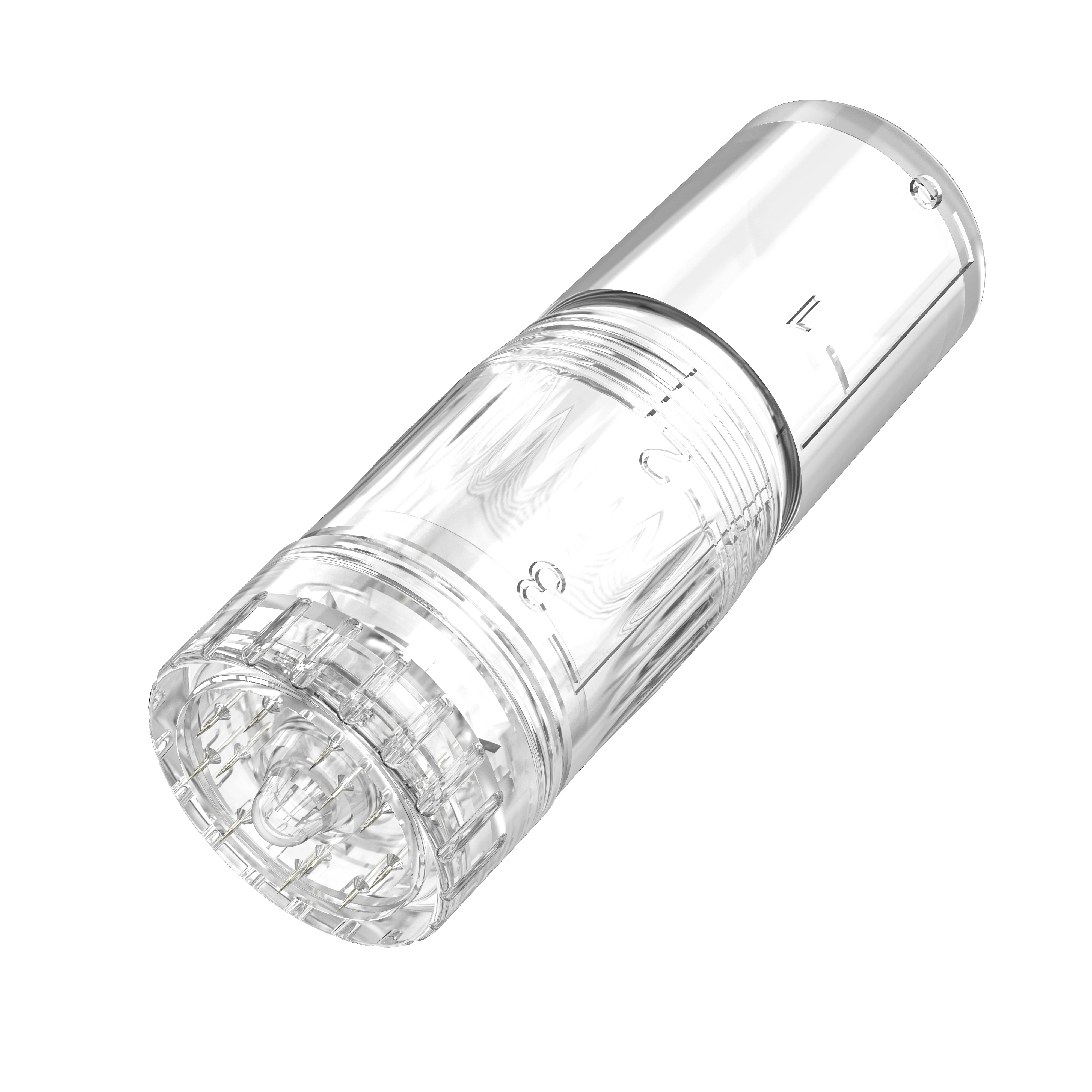 Hello Face ダーマペン H3 /H5 針カートリッジ 12 ピン 24 ピン 36 ピン Nano-HR シリコンチップ Nano チップ Hydra ペンデバイス用