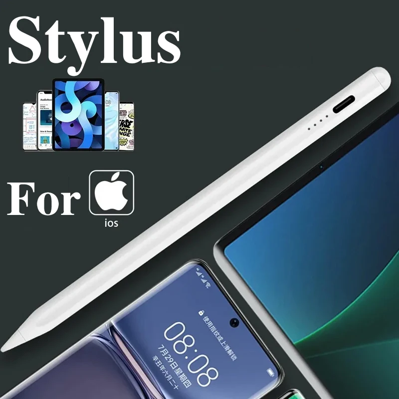 #For Apple Pencil 2 1 Palm Rejection Power Display iPad Accessories iPad 2022 2021 2020 2019 2018 Pro 11 12 Air Mini Stylus Pen