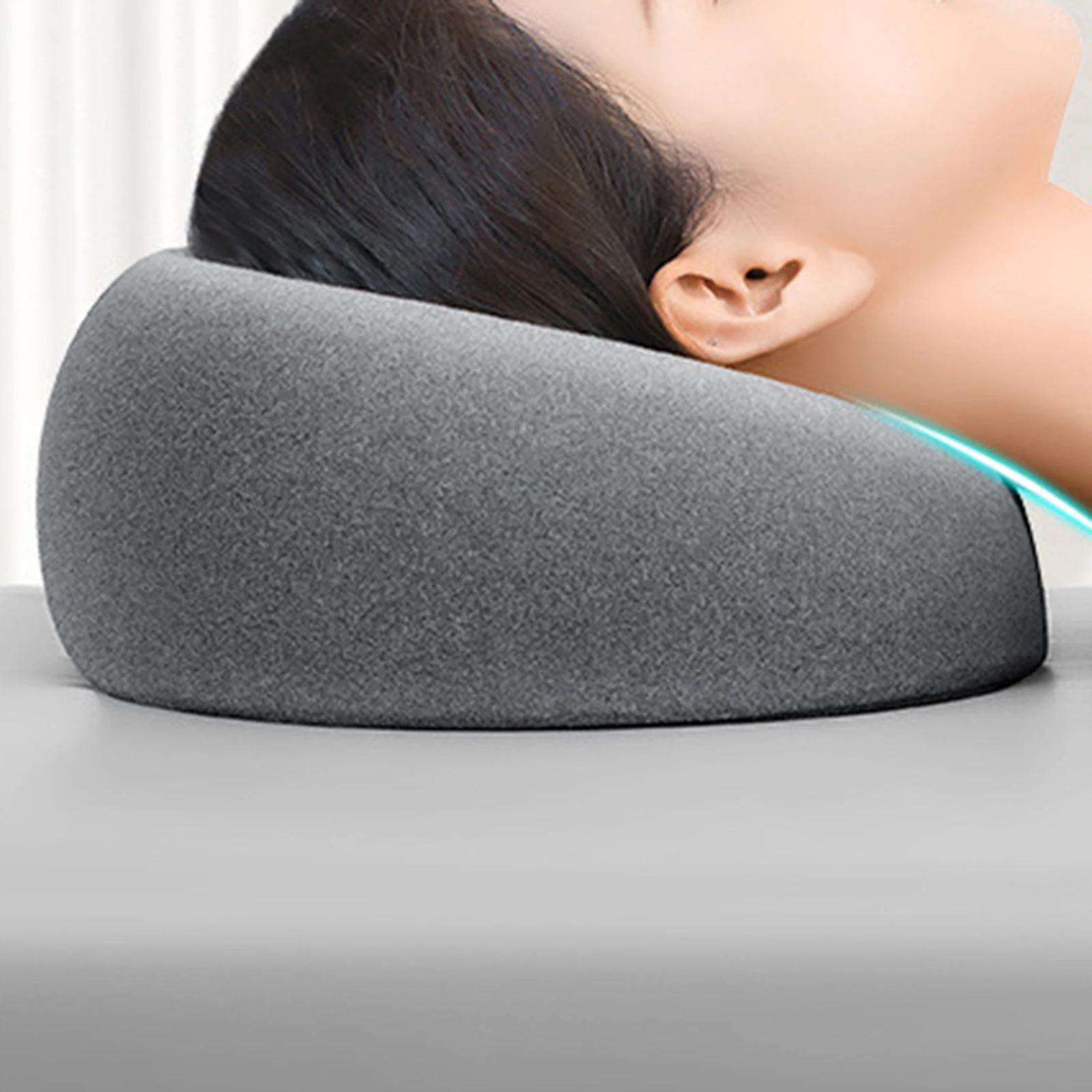 Face Down Pillow Prone Pillow for Prone Face Down Resting Comfort Memory Foam Ergonomics Home Massage Headrest for Beauty Salon