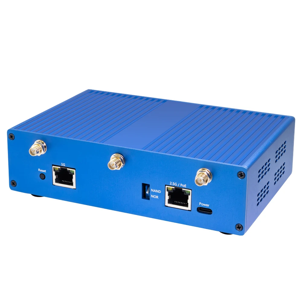 Banana Pi OpenWrt One Router Board MediaTek MT7981B Development Board Dual-band WiFI 6 Via MediaTek MT7976C 2.5GbE RJ45 Port