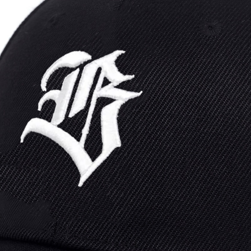 Kapelusz damski wersja koreańska moda codzienna czapka z daszkiem męska wiosna lato Outdoor Sports haft Ar czapka z literą