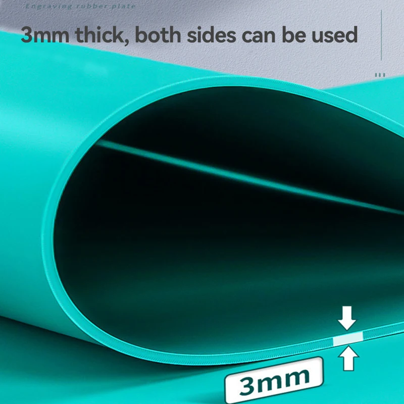 A6/A5/A4/A3 Carving Rubber Block Printmaking Stamp Blocks Soft Engraving Sheet Printing Board Plate Making Linoleum Starter Tool