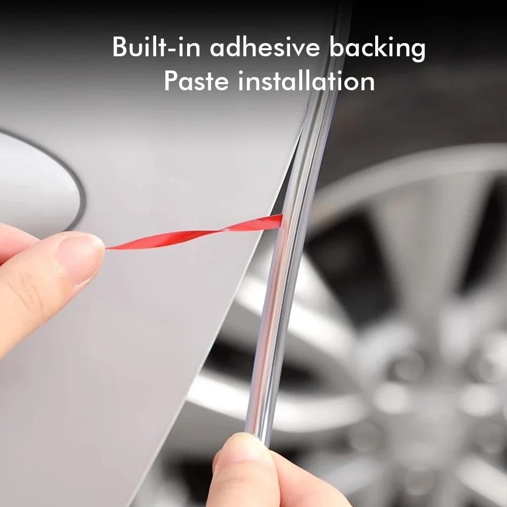 5M รถ Universal Door EDGE Guards U ประเภทแถบยาง Moulding ซีล Scratch Protector Strip สําหรับรถประตูจัดแต่งทรงผมตกแต่ง