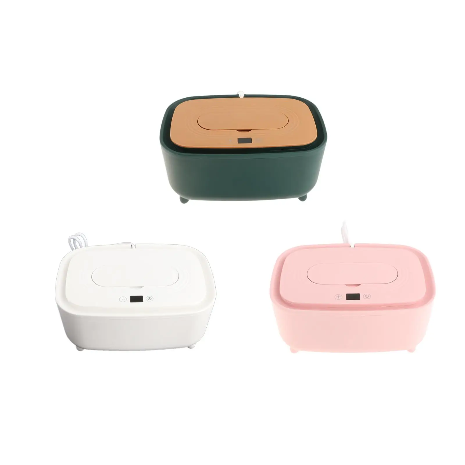 Baby Wipe Warmer Digital Display Warms Quickly Large Capacity Baby Wet Wipe Dispenser Wipe Heater, for Wet Tissue Traveling