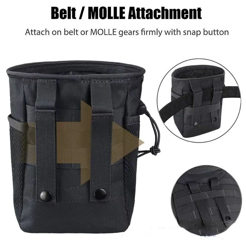 Molle tático cordão revista despejo bolsa ajustável militar utilitário cinto pacote de cintura hip coldre saco de armazenamento ao ar livre