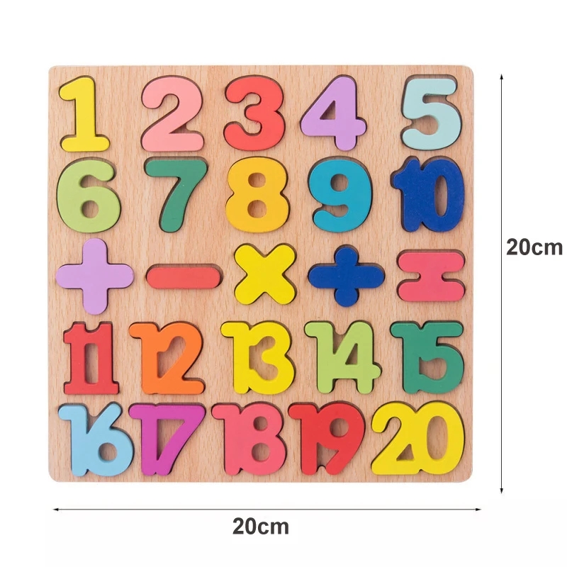 Montessori Baby Speelgoed 3D Houten Puzzels Kinderen Hand Krasbord Puzzel Kinderen Vroeg Leren Onderwijs Fruit Cognitief Speelgoed