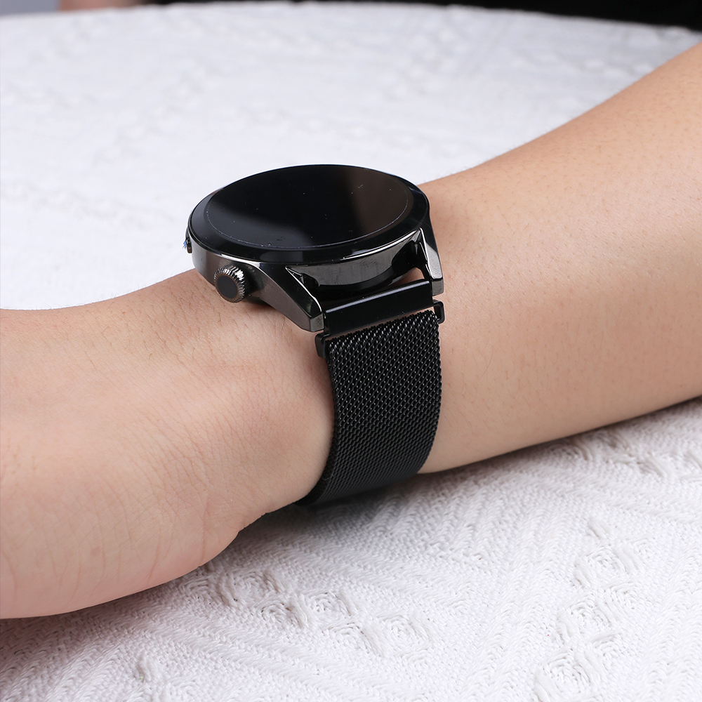 삼성 갤럭시 워치용 밀라노 루프 스트랩, 클래식 액티브 2 팔찌, 화웨이 Gt 마그네틱 워치 밴드, 22mm, 20mm, 44mm, 40mm