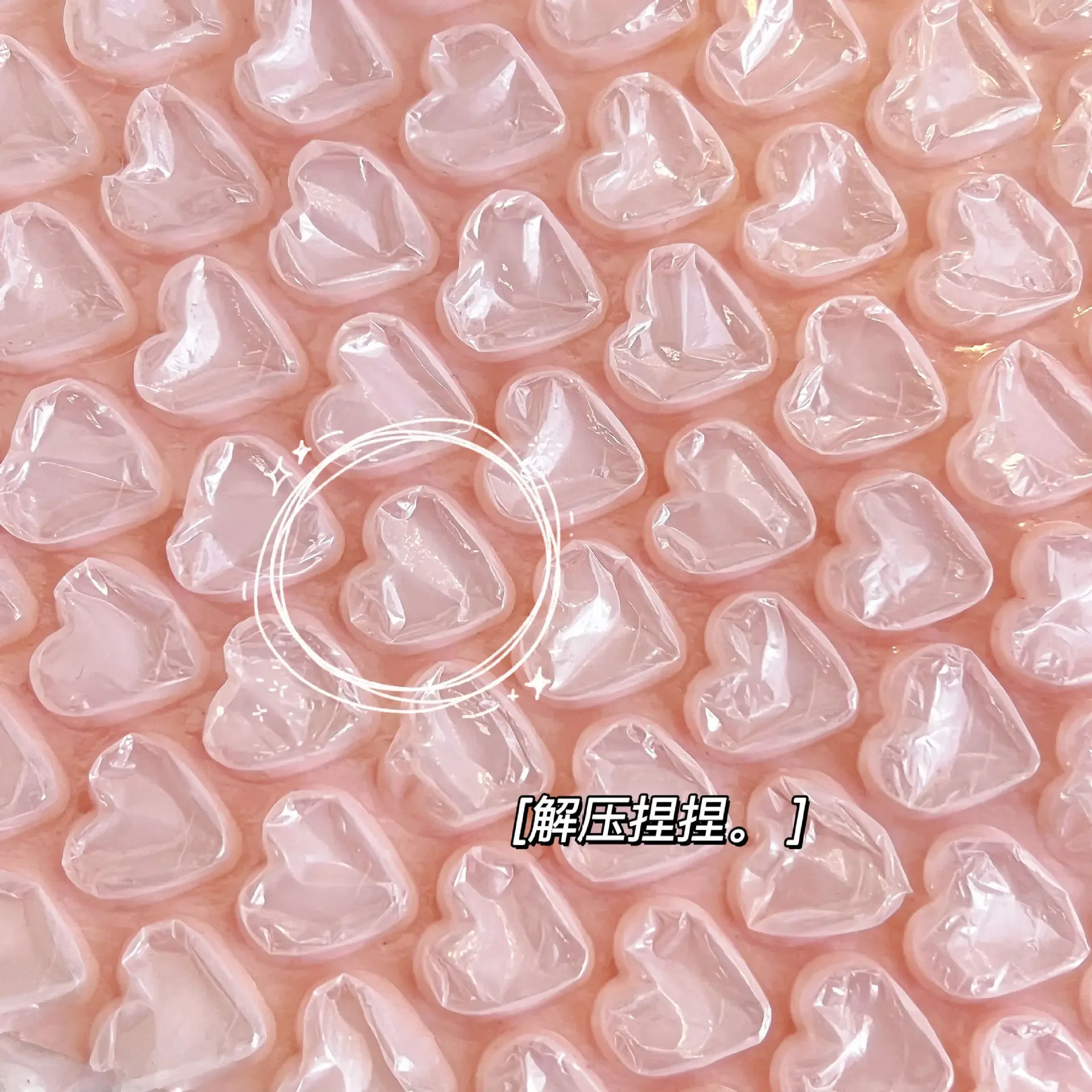 10 ชิ้นรูปหัวใจ Bubble Mailers เบาะซองถุงบรรจุภัณฑ์สําหรับธุรกิจ Bubble Mailers จัดส่งถุงบรรจุภัณฑ์