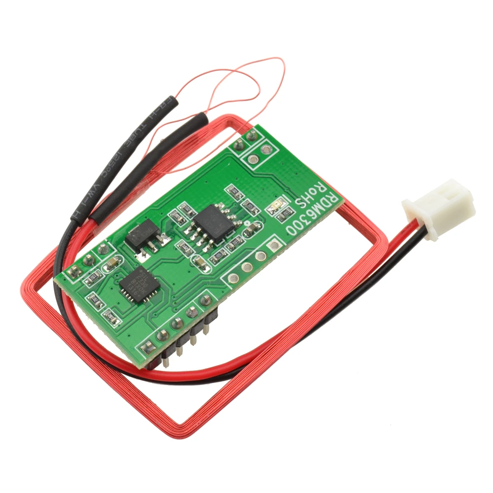 RDM6300 125 кГц EM4100 RFID считыватель модуль UART выходная система контроля доступа для Arduino