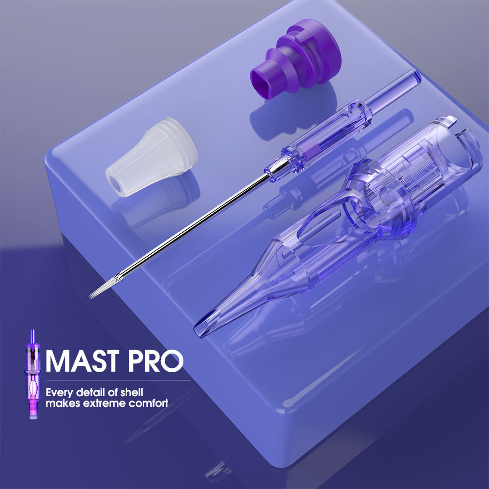 Mast Pro Boxed 1RL/3RL Sterilized Tattoo Cartridge Needles Supply Permanent Makeup Needles Round Liner 0.35mm/0.30mm