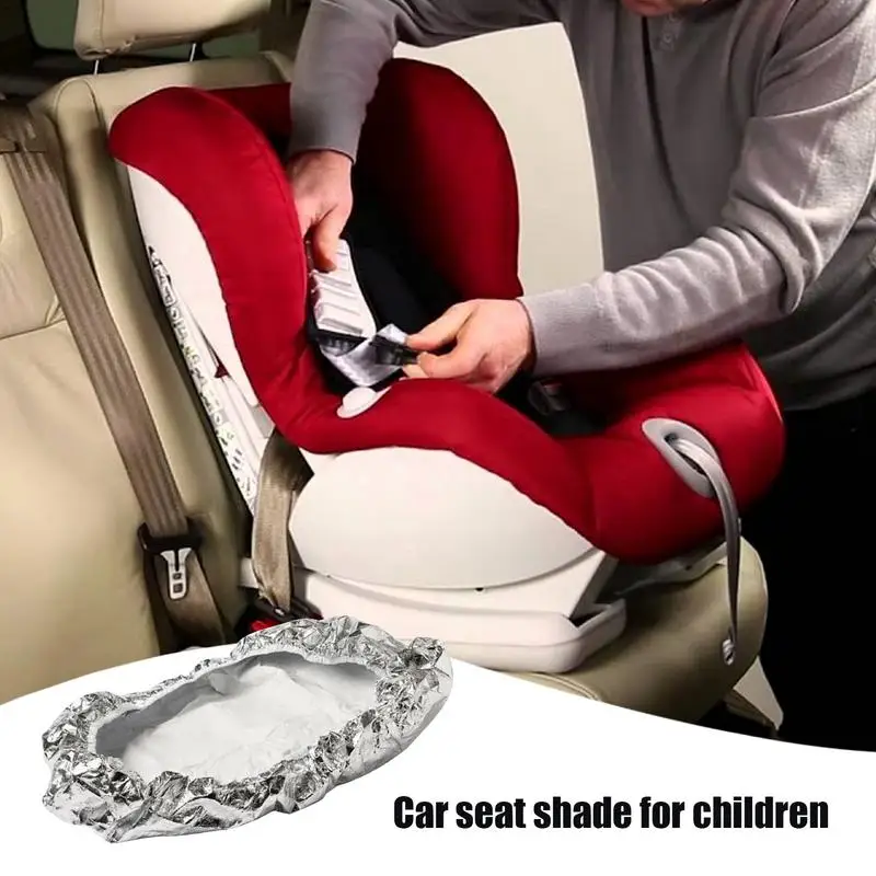 Funda reflectante para asiento de coche de bebé, cubierta elástica para asiento de bebé, refrigeración portátil, calor