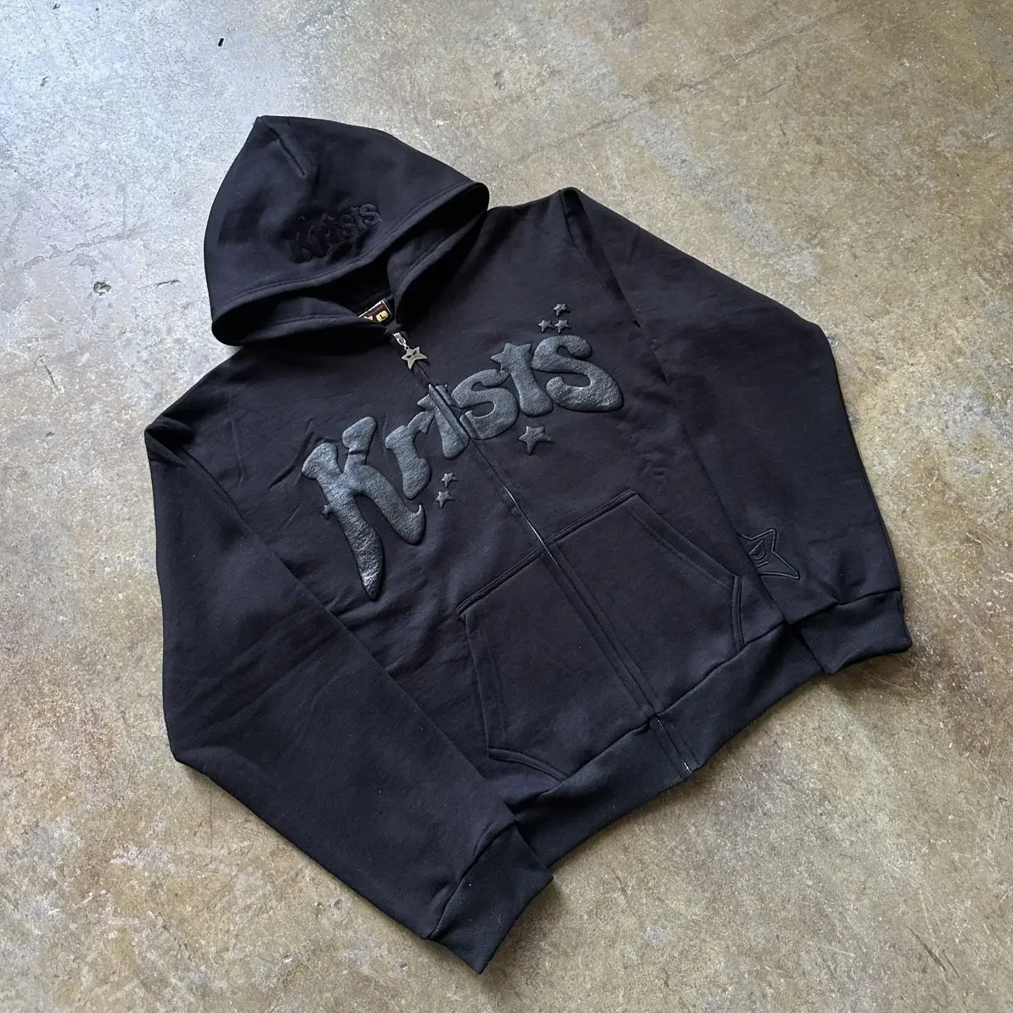 2000 nueva Sudadera con capucha de otoño e invierno para mujer, Sudadera con capucha informal con bolsillo y cremallera rosa para mujer, sudadera con estampado de letras y bordado