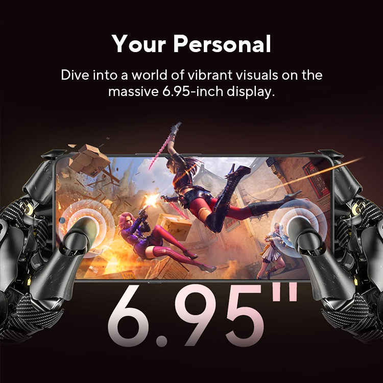 [Weltpremiere] CUBOT MAX 5, Android Smartphone 5G, Dimensity 8200, 6,95" 144 Hz großer Bildschirm, 24+256 GB, Spieltelefon, zusätzlich zum Warenkorb