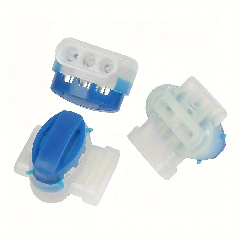 Conectores 314 de 3 pines para cortacésped robótico, Terminal de Cable eléctrico para cortacésped Gardena/Husqvarna/Worx/Robomow, 30-10 unidades