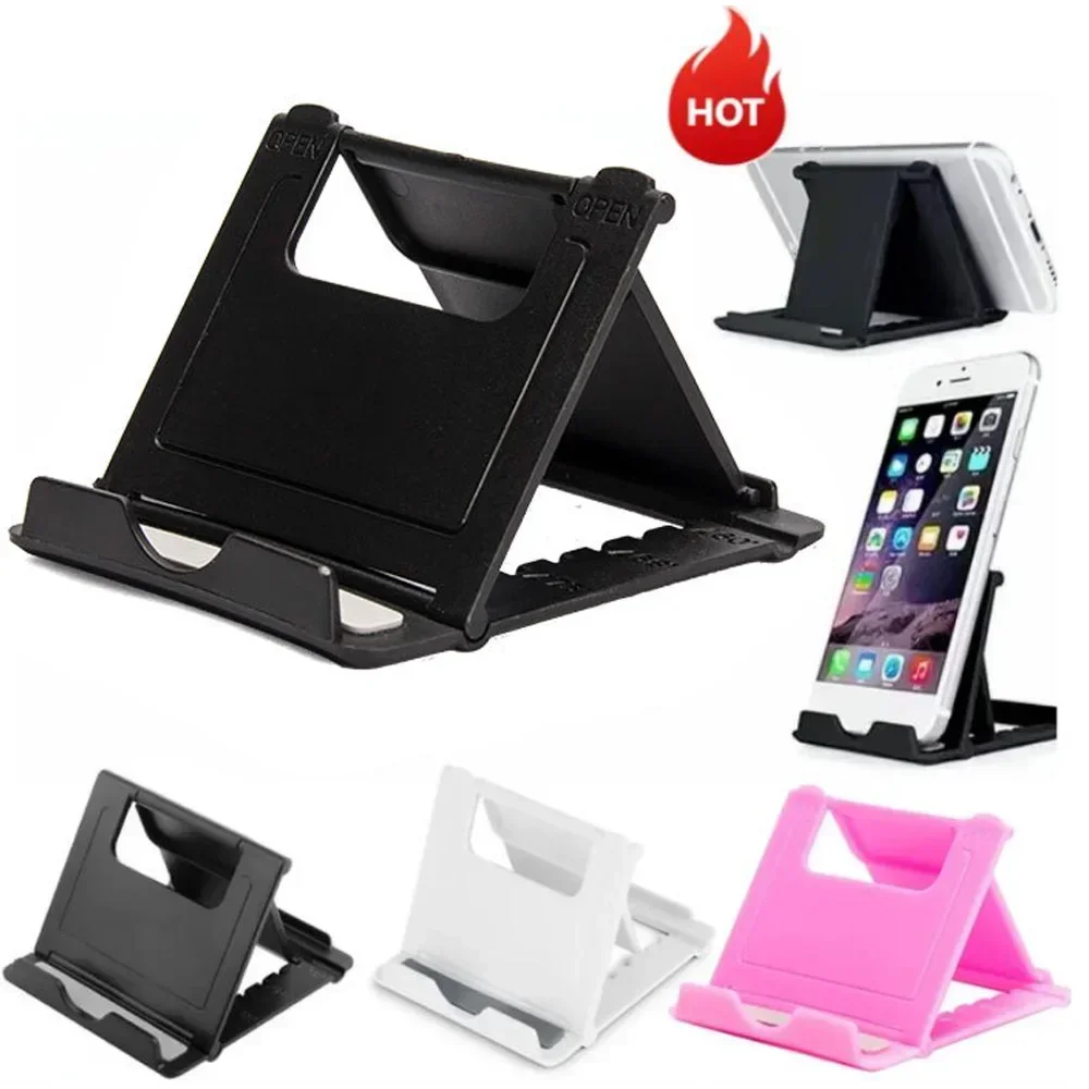Mini mesa ajustable soporte para teléfono soporte de escritorio para ipad iPhone Samsung Xiaomi soporte Universal plegable para teléfono móvil