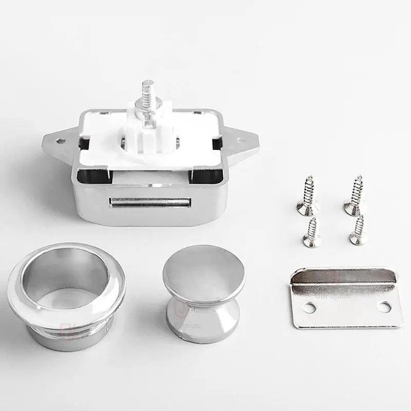 Camper Auto Push Button Latch Lock RV Wohnmobil Caravan Boot Schublade Schrank Tür Fang Knopf Haushalt Schrank Möbel Hardware